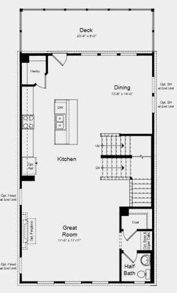 2D floor plan layout of this home in Dreycott, Lawrenceville, GA (Image 3).