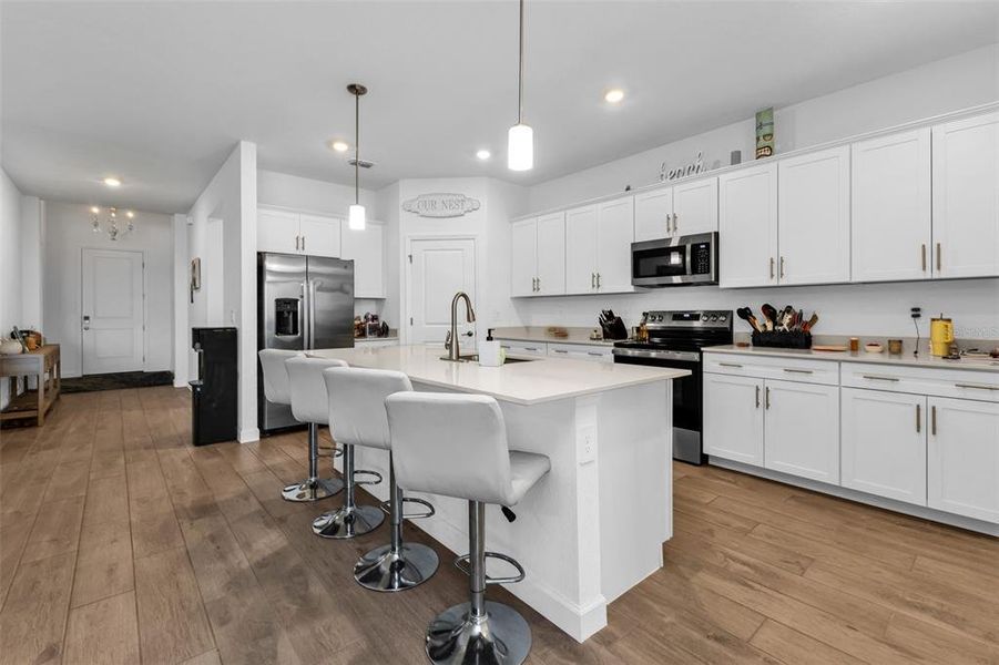 Furnished interior view inside a new home in , Englewood (Image 6).