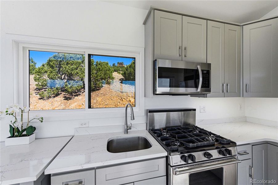 Furnished interior view inside a new home in , Westcliffe (Image 6).