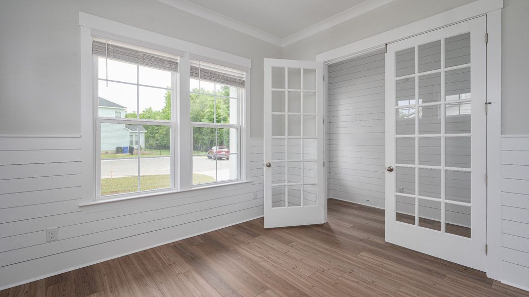 Representative furnished interior of a home built from the Lighthouse II by DRB Homes in Ballam Oaks, Mount Pleasant (Image 10).