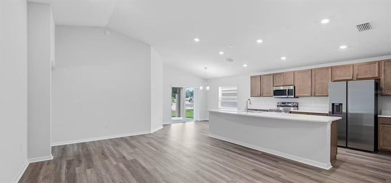 Furnished interior view inside a new home in Stonebridge North, Zephyrhills (Image 5).