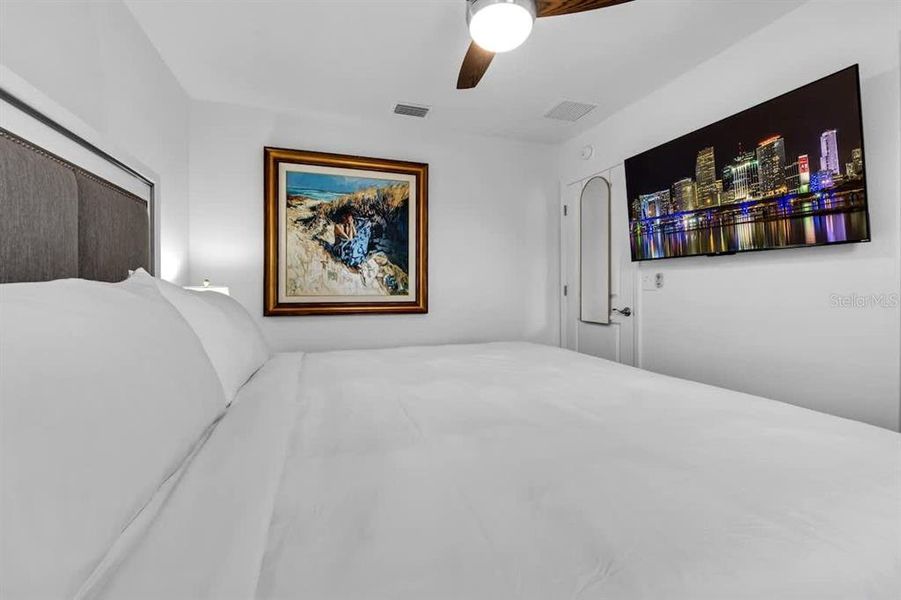 Furnished interior view inside a new home in , The Villages (Image 23).