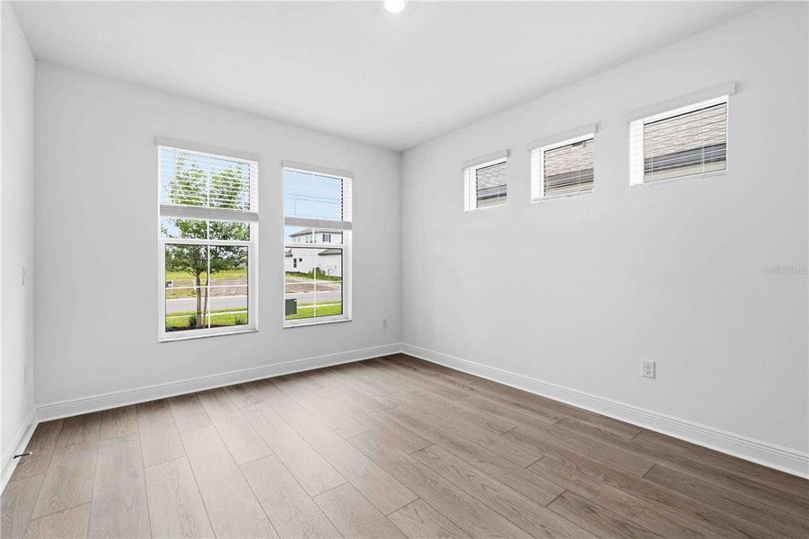 Spacious, unfurnished interior of a new home in Creeks Edge at Twin Rivers, Parrish (Image 25). Spacious, unfurnished interior of a new home in Creeks Edge at Twin Rivers, Parrish (Image 25).