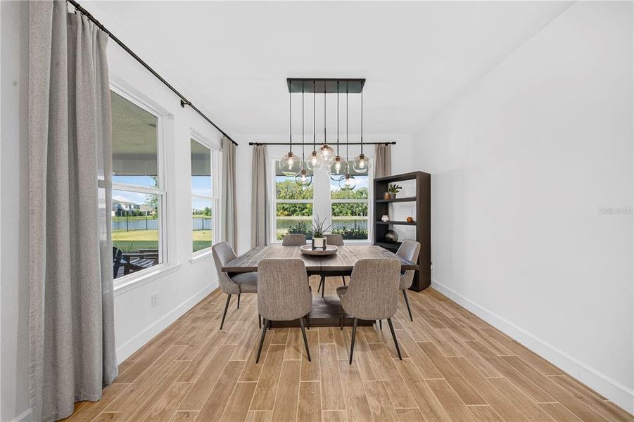 Furnished interior view inside a new home in , Wesley Chapel (Image 25).