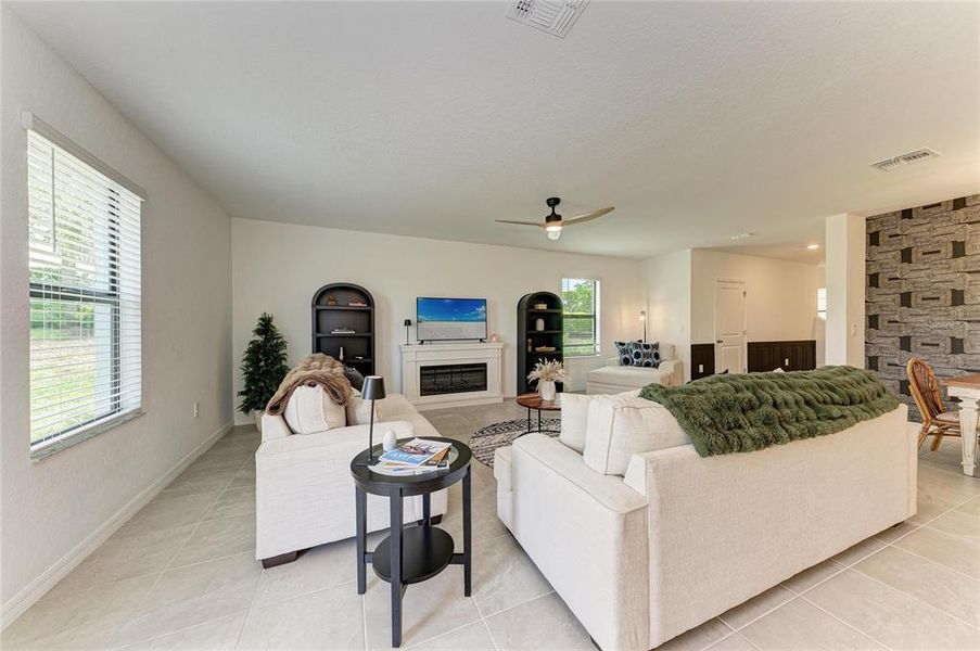 Furnished interior view inside a new home in , Sarasota (Image 9).