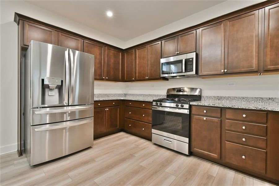 Furnished interior view inside a new home in , Hoschton (Image 8).