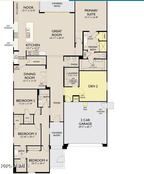 Floor plan Jade Lot 495 Modern T3 22712