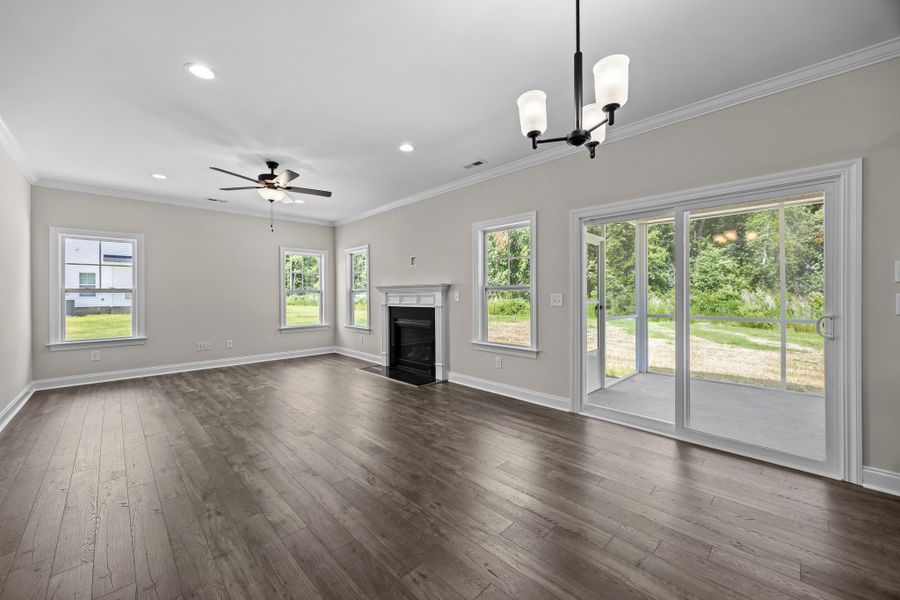 Spacious, unfurnished interior of a new home in Laurel Oaks, Greenville (Image 18). Spacious, unfurnished interior of a new home in Laurel Oaks, Greenville (Image 18).