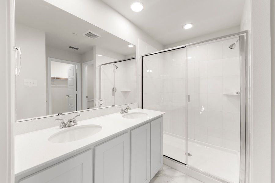 Front exterior of a new home in Sanger Circle, Sanger, TX, highlighting curb appeal (Image 10). Front exterior of a new home in Sanger Circle, Sanger, TX, highlighting curb appeal (Image 10).