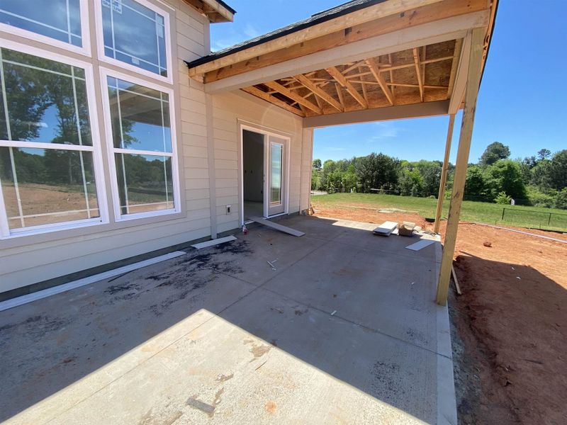 In-progress construction of a new home in Messer Farms, Inman, SC (Image 18).
