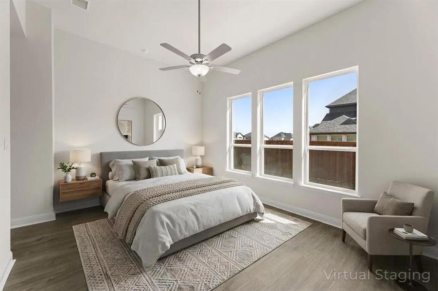 The Overlook II B Primary Suite Bedroom
