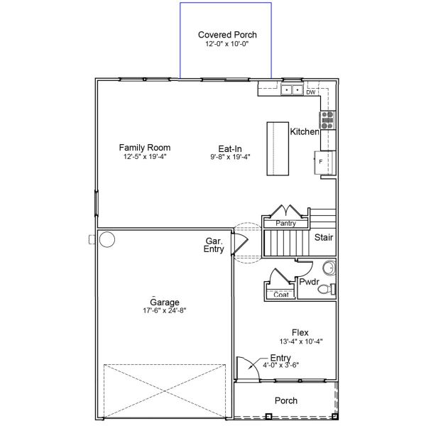 2D floor plan layout of this home in Mayfair Village, Spartanburg, SC (Image 2). 2D floor plan layout of this home in Mayfair Village, Spartanburg, SC (Image 2).