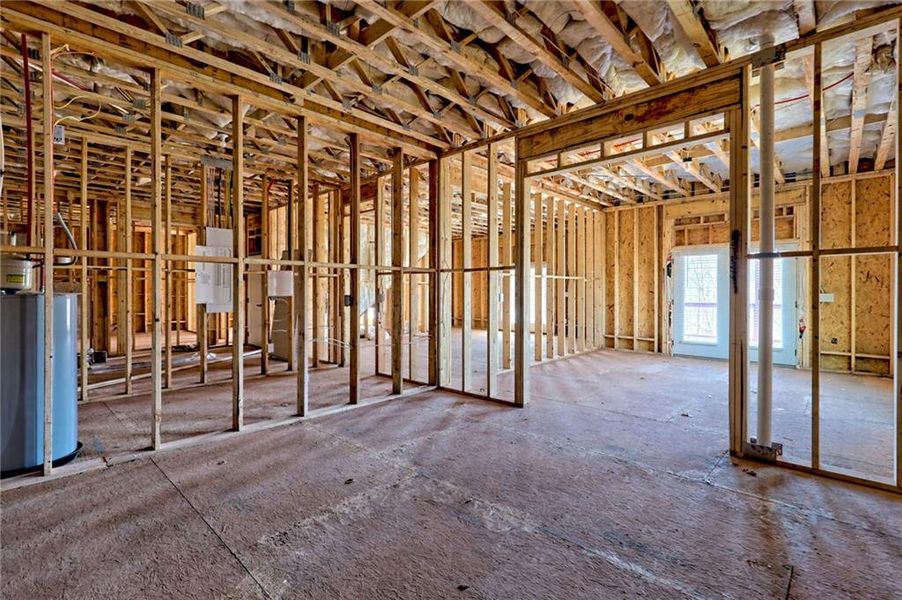 In-progress construction of a new home in , Hiawassee, GA (Image 43).