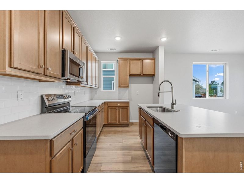 Furnished interior view inside a new home in Spring Valley, Longmont (Image 5).