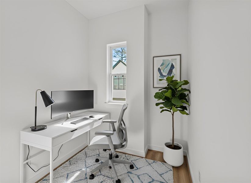 Furnished interior view inside a new home in Highland Commons, Houston (Image 5).