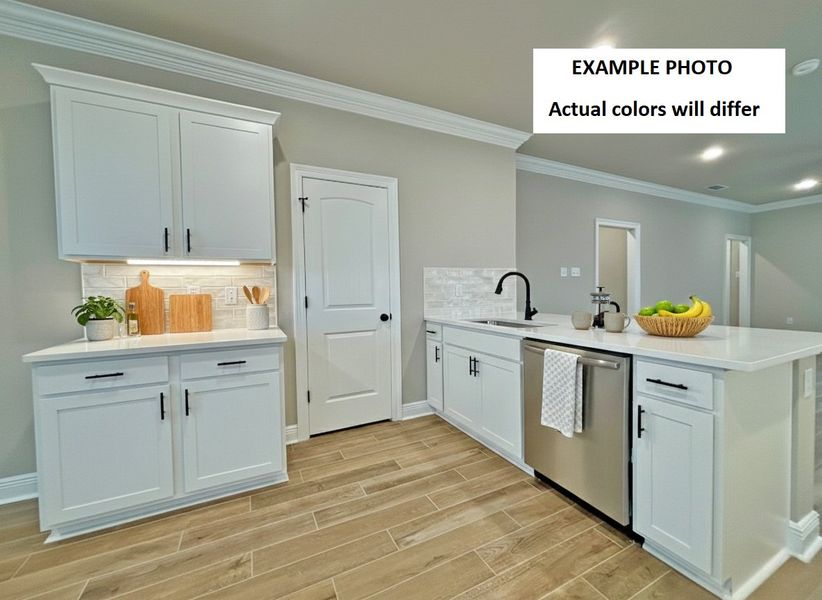 Furnished interior view inside a new home in Natureview, Freeport (Image 3).