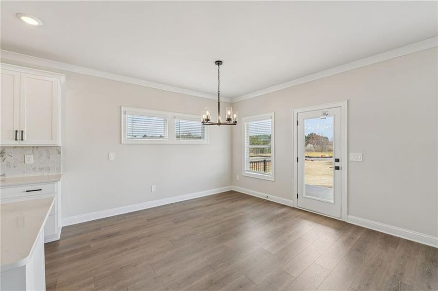 Spacious, unfurnished interior of a new home in River Pointe, Monroe (Image 26).