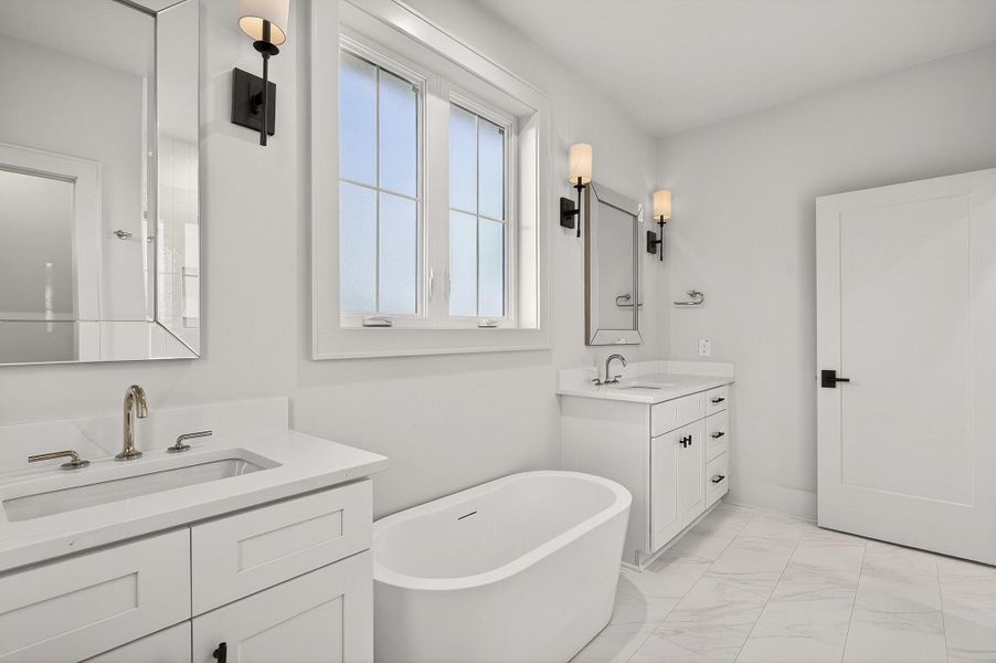 Furnished interior view inside a new home in , Mount Pleasant (Image 7).