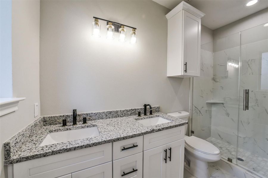 Furnished interior view inside a new home in , Richmond (Image 8).