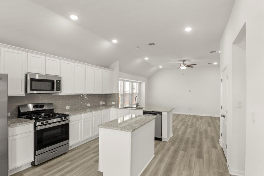Furnished interior view inside a new home in Orchard Ridge, Liberty Hill (Image 8). Furnished interior view inside a new home in Orchard Ridge, Liberty Hill (Image 8).