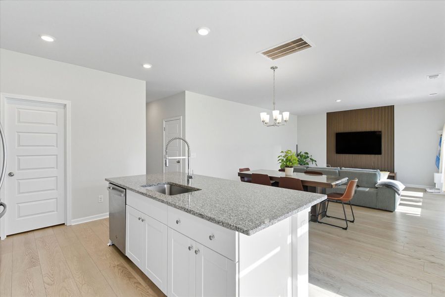 Furnished interior view inside a new home in Heron's Walk at Summers Corner: Carolina Collection, Summerville (Image 5). Furnished interior view inside a new home in Heron's Walk at Summers Corner: Carolina Collection, Summerville (Image 5).