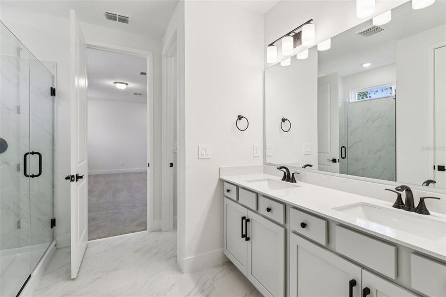 Furnished interior view inside a new home in Cyrene at Minneola, Minneola (Image 10).