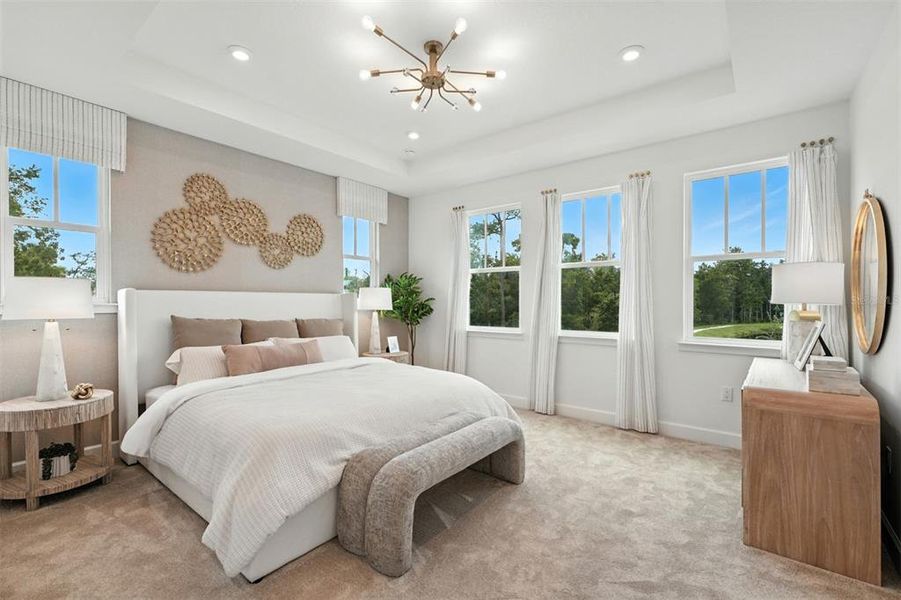 Furnished interior view inside a new home in Celebration, Celebration (Image 19).