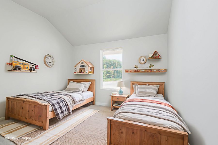 Furnished interior in a model home at Cole Properties Subdivision in Dickson (Image 6).