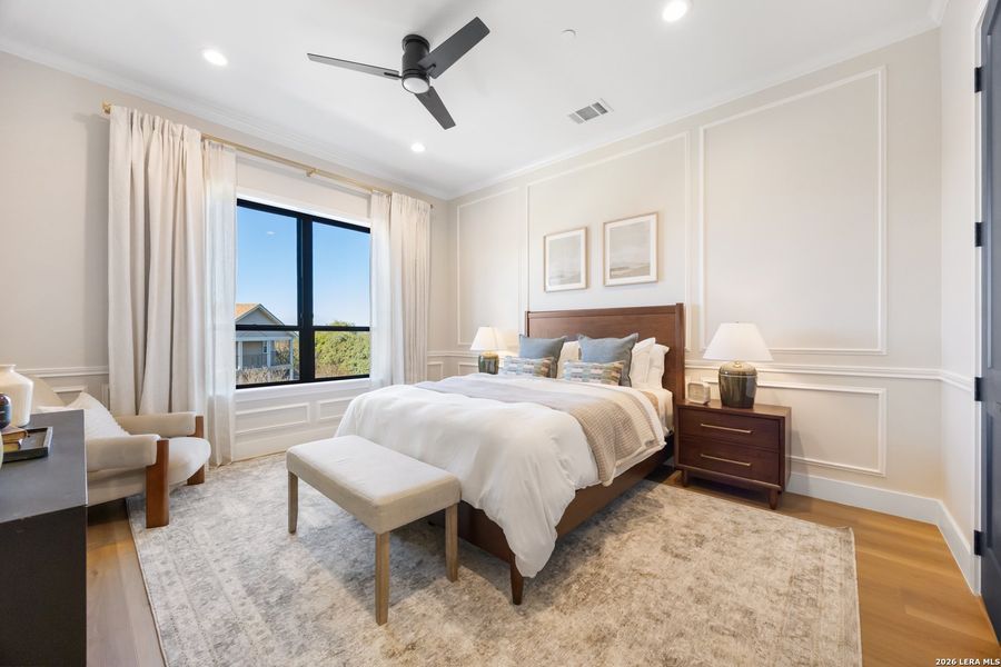 Furnished interior view inside a new home in , San Antonio (Image 5).