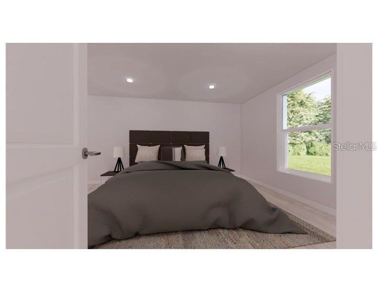 Furnished interior view inside a new home in , Ocala (Image 6).