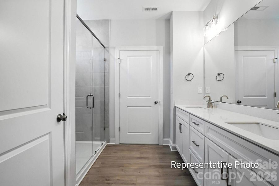 Furnished interior view inside a new home in Waterford Commons, Rock Hill (Image 6).