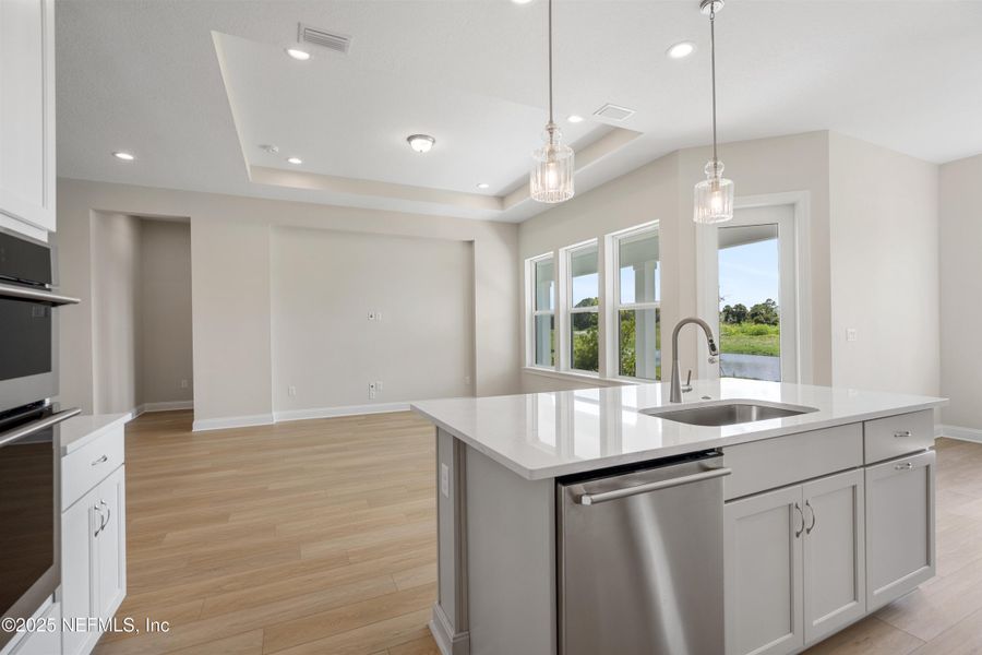 Furnished interior view inside a new home in Madeira, St. Augustine (Image 6).
