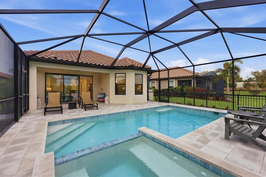 Exterior details and patio area of a home in , Bradenton (Image 27). Exterior details and patio area of a home in , Bradenton (Image 27).