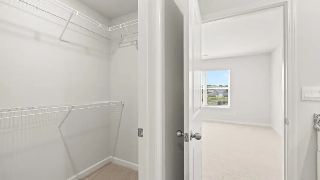 Representative unfurnished interior of a home built from the Pattison by D.R. Horton in Branford Crossing, Stockbridge (Image 17).