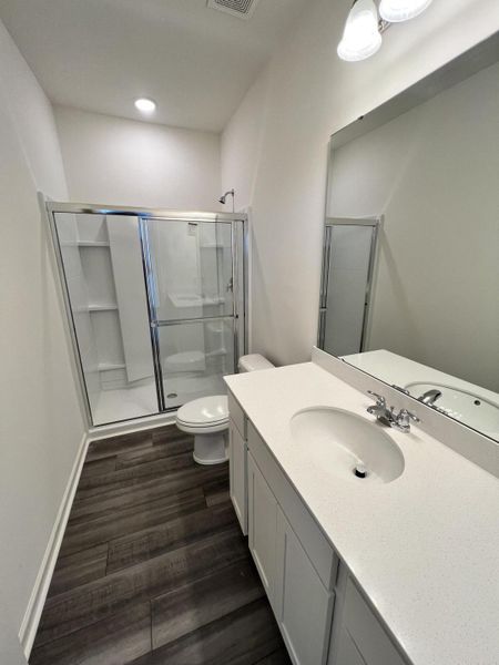 Furnished interior view inside a new home in Crossing at Givhans, Ridgeville (Image 6).