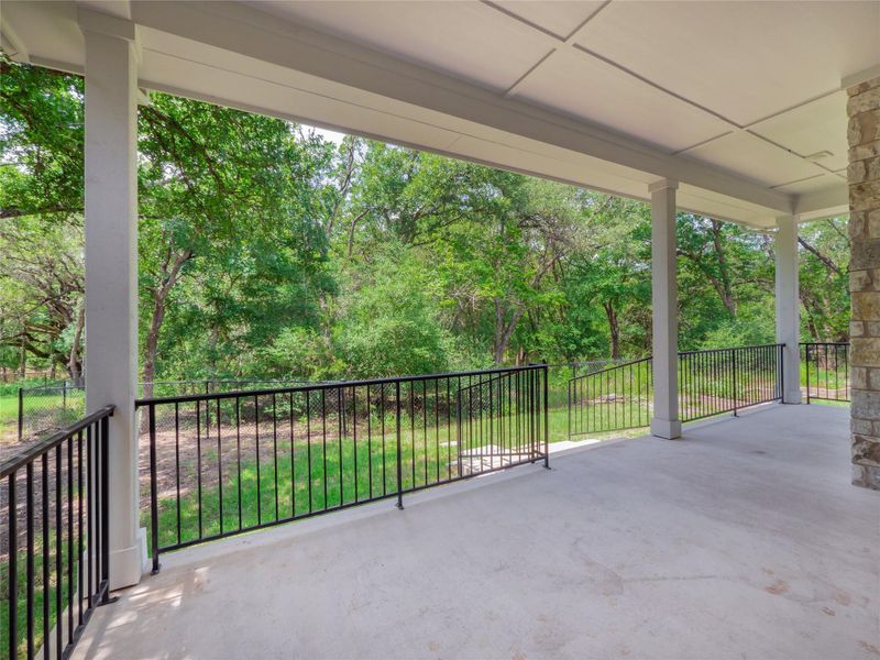 Exterior details and patio area of a home in , Manchaca (Image 27). Exterior details and patio area of a home in , Manchaca (Image 27).