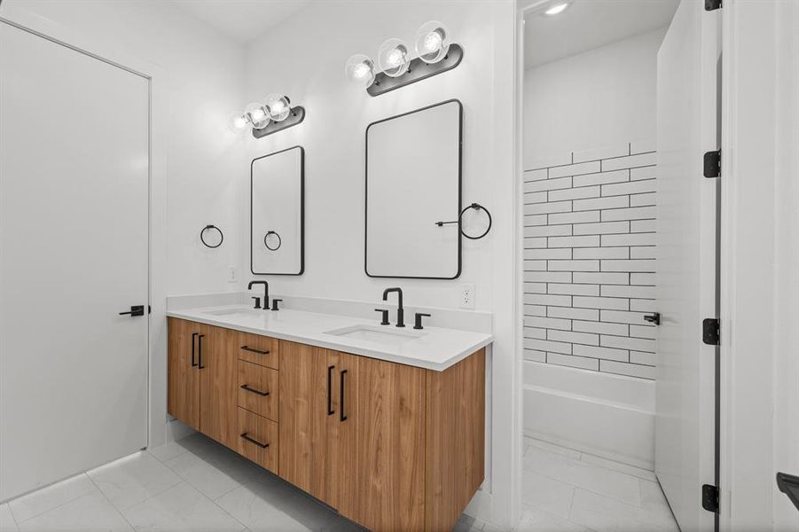 Furnished interior view inside a new home in , Dallas (Image 7). Furnished interior view inside a new home in , Dallas (Image 7).