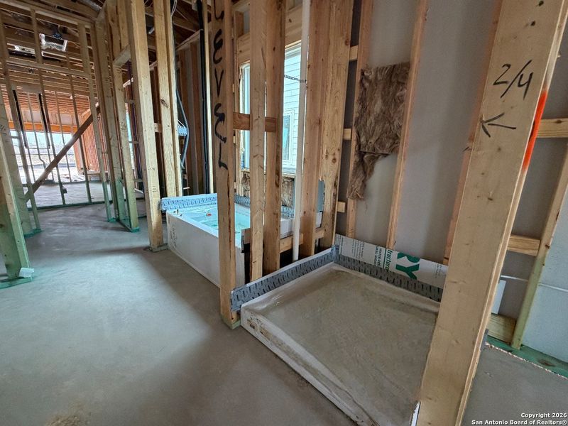 In-progress construction of a new home in The Arbors at the Wilder, Adkins, TX (Image 12). In-progress construction of a new home in The Arbors at the Wilder, Adkins, TX (Image 12).