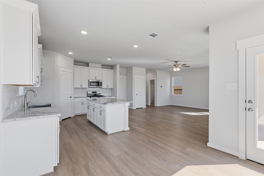 Furnished interior view inside a new home in Colony at Pinehurst, Pinehurst (Image 7).