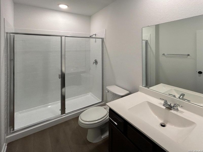Furnished interior view inside a new home in Hennersby Hollow, San Antonio (Image 10).
