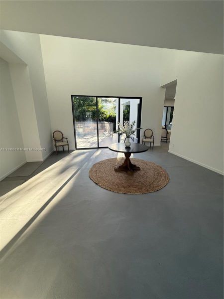 Furnished interior view inside a new home in , Miami (Image 9).