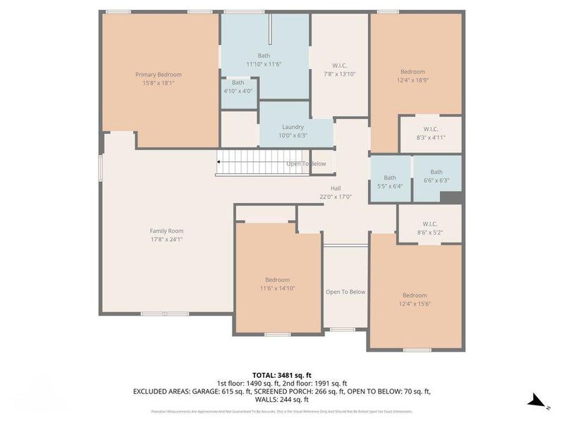 Floor plan 2 floor