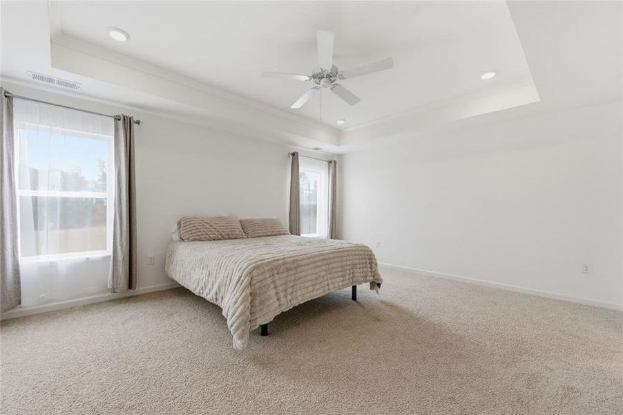 Furnished interior view inside a new home in Water Oak Estates, Lawrenceville (Image 35).