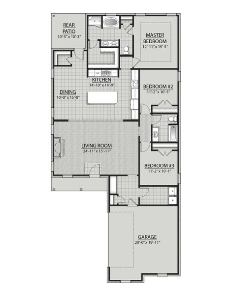 Boucher III H - Floor Plan - DSLD Homes