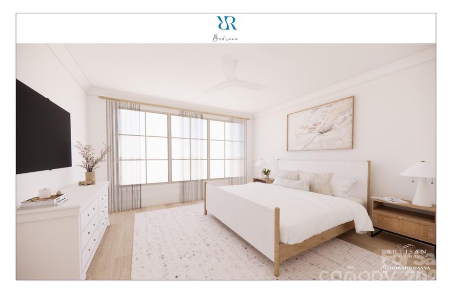 Furnished interior view inside a new home in , Denver (Image 13).