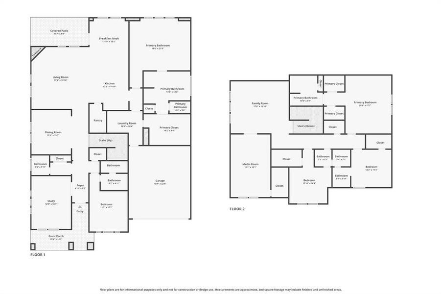 2D floor plan layout of this home in Union Park, Little Elm, TX (Image 5). 2D floor plan layout of this home in Union Park, Little Elm, TX (Image 5).