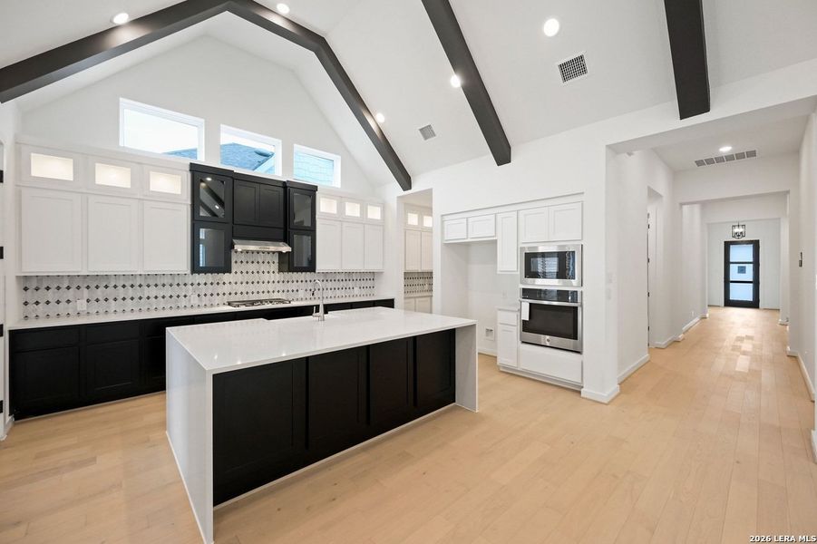 Furnished interior view inside a new home in The Crossvine, Schertz (Image 12).