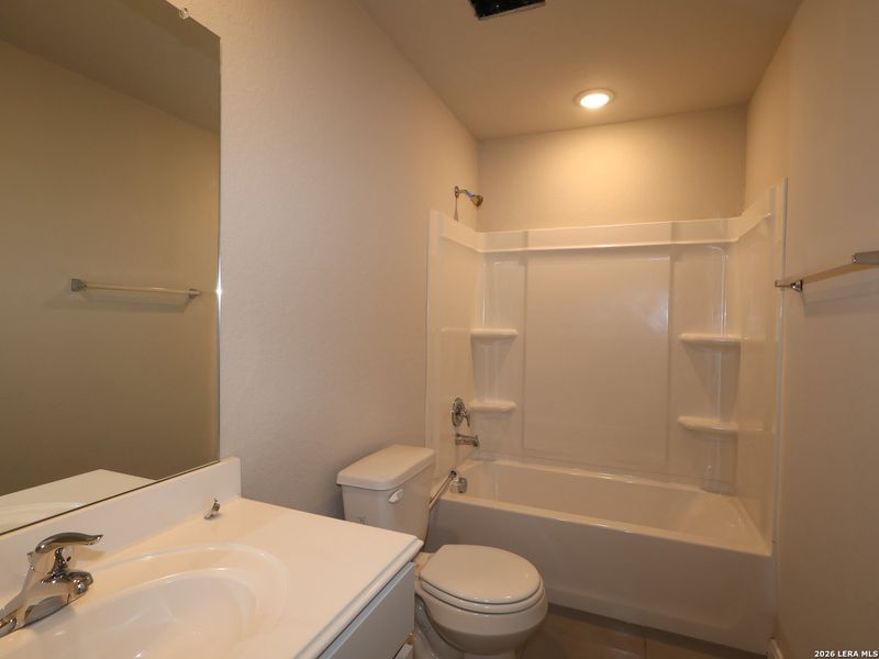 Furnished interior view inside a new home in Chaparral Ranch, Floresville (Image 10).