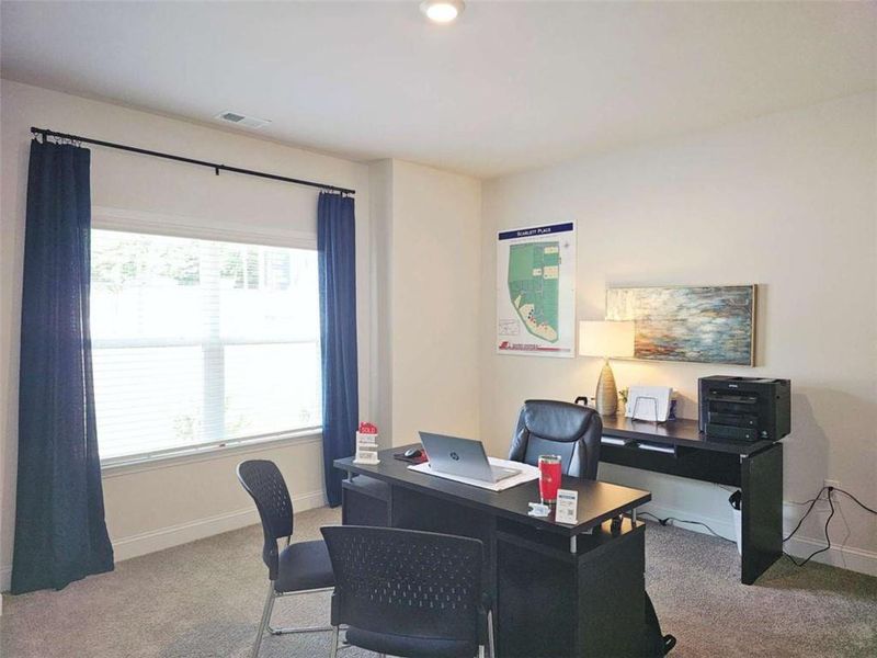 Furnished interior view inside a new home in Scarlett Place, Bowdon (Image 12).