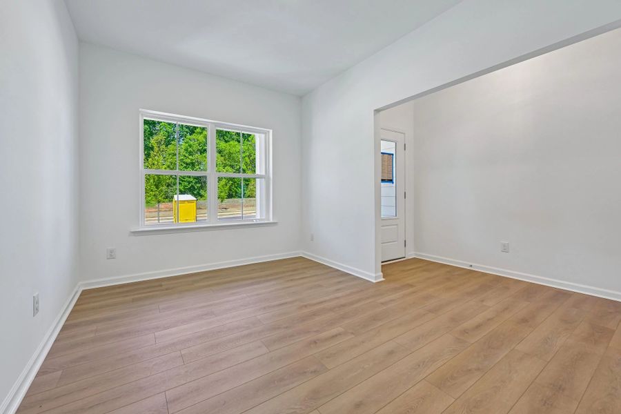 Spacious, unfurnished interior of a new home in Rowland's Grant, Fuquay Varina (Image 23).